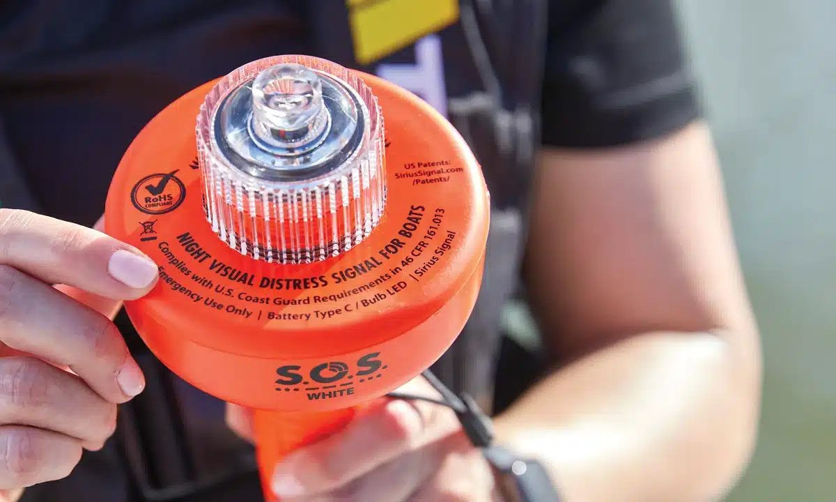 USCG Approved Flare SOS Beacon That Never Expires | Sea Tow