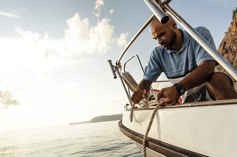 KNOT TYING FOR BOATING